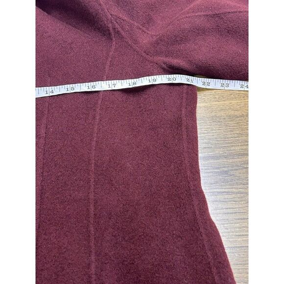 Talbots Jacket Wool Blend Red Collared Button Up Women's Size 16 - Picture 5 of 10